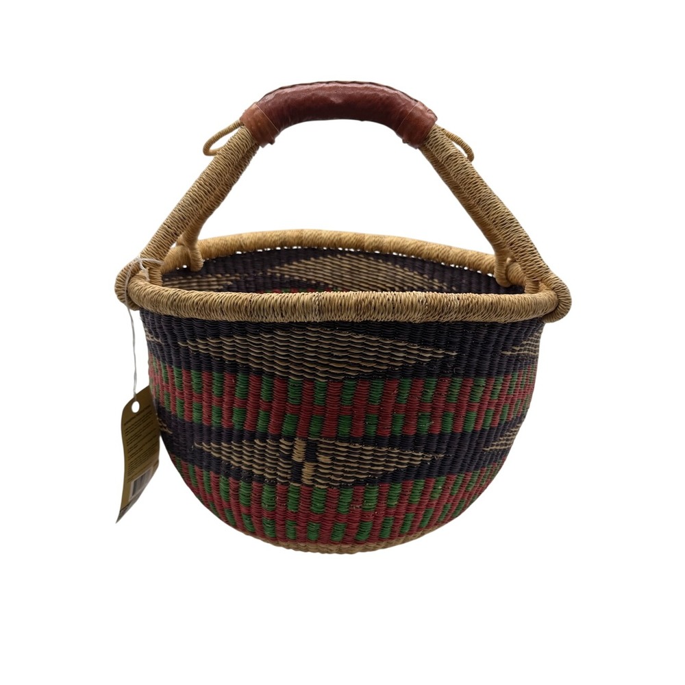 Bolga Handwoven Market Basket